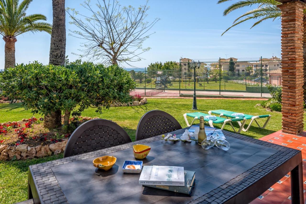 Bungalow Sea View, Pool, Tennis, Beach 5Min Walk Villa Mijas Exterior photo